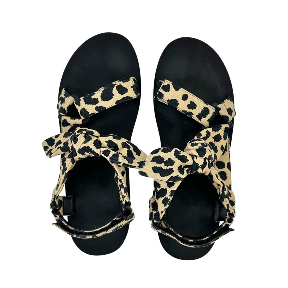 Loeffler Randall Leopard Print Sandals